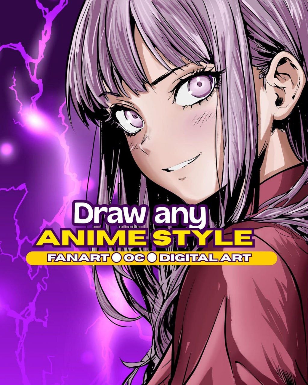 Draw any anime style — fanart, OC, digital art