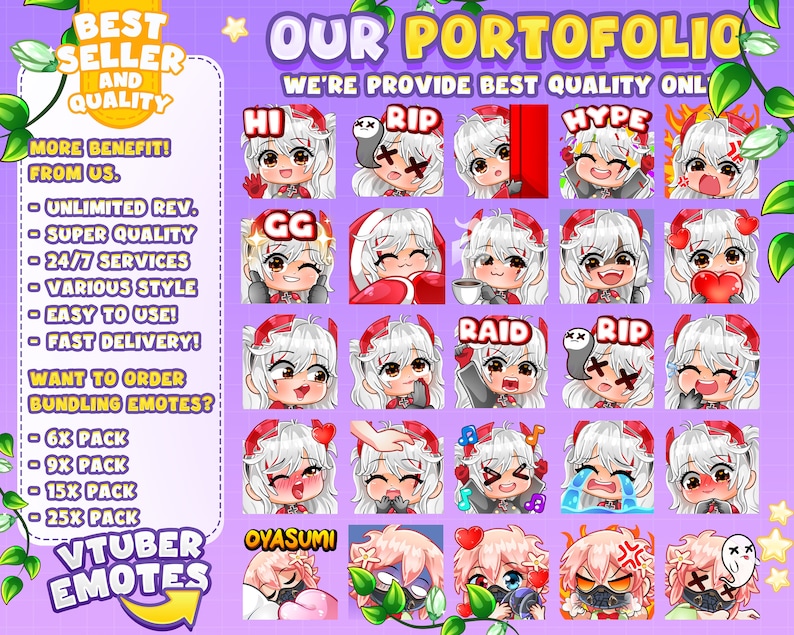 Chibi Emote Pack
