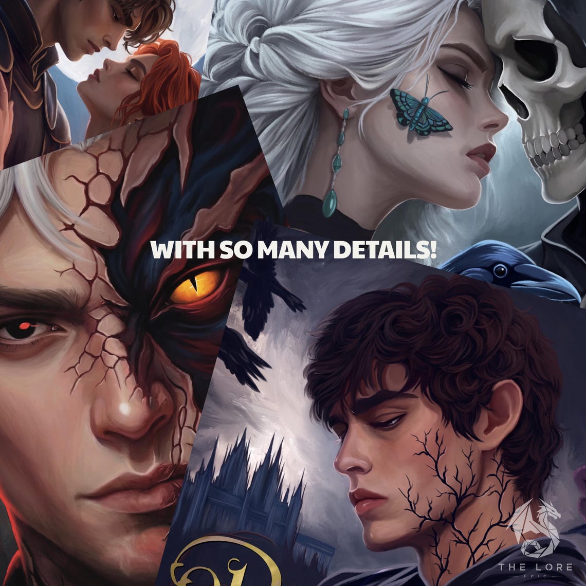 Fantasy Portrait Details