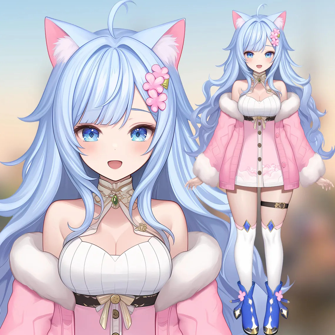Snow Cat Princess