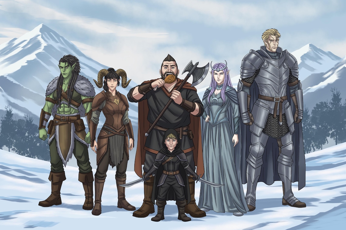D&D Party Portrait